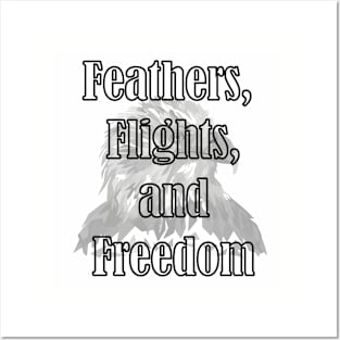 Feathers, Flights, and Freedom. Posters and Art